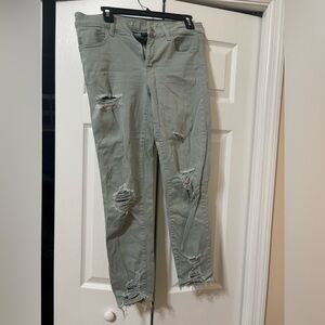 American eagle light blue jeans